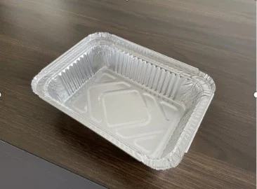 Oblong foil container AL-OB1814