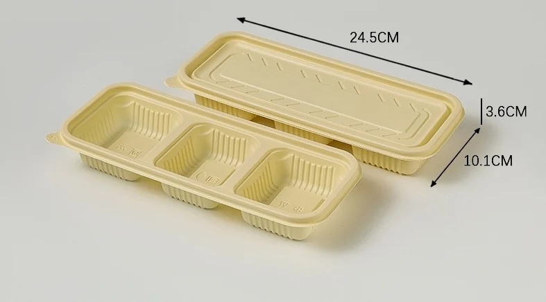 Cornstarch bento box CS-BN400-B3