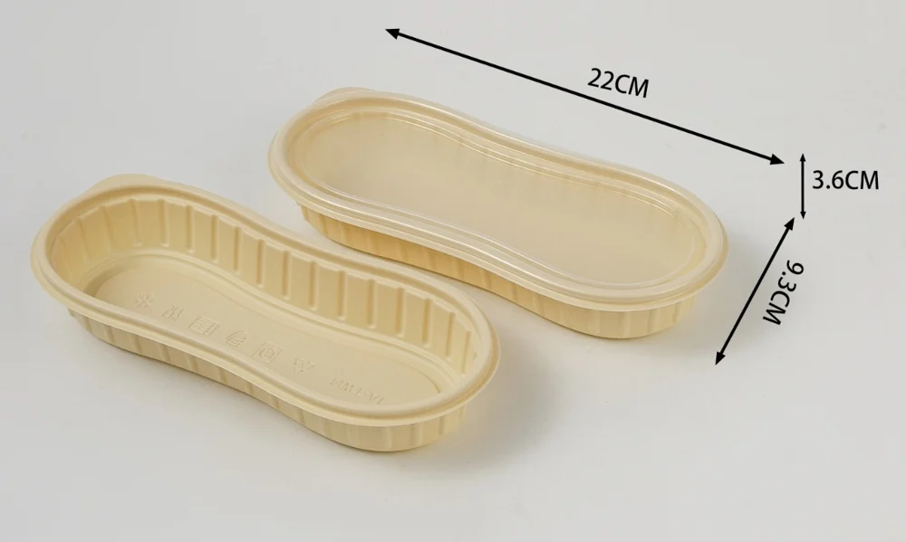 Cornstarch long tray CS-LT360-A1
