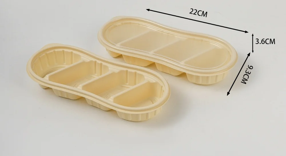 Cornstarch long tray CS-LT360-A4