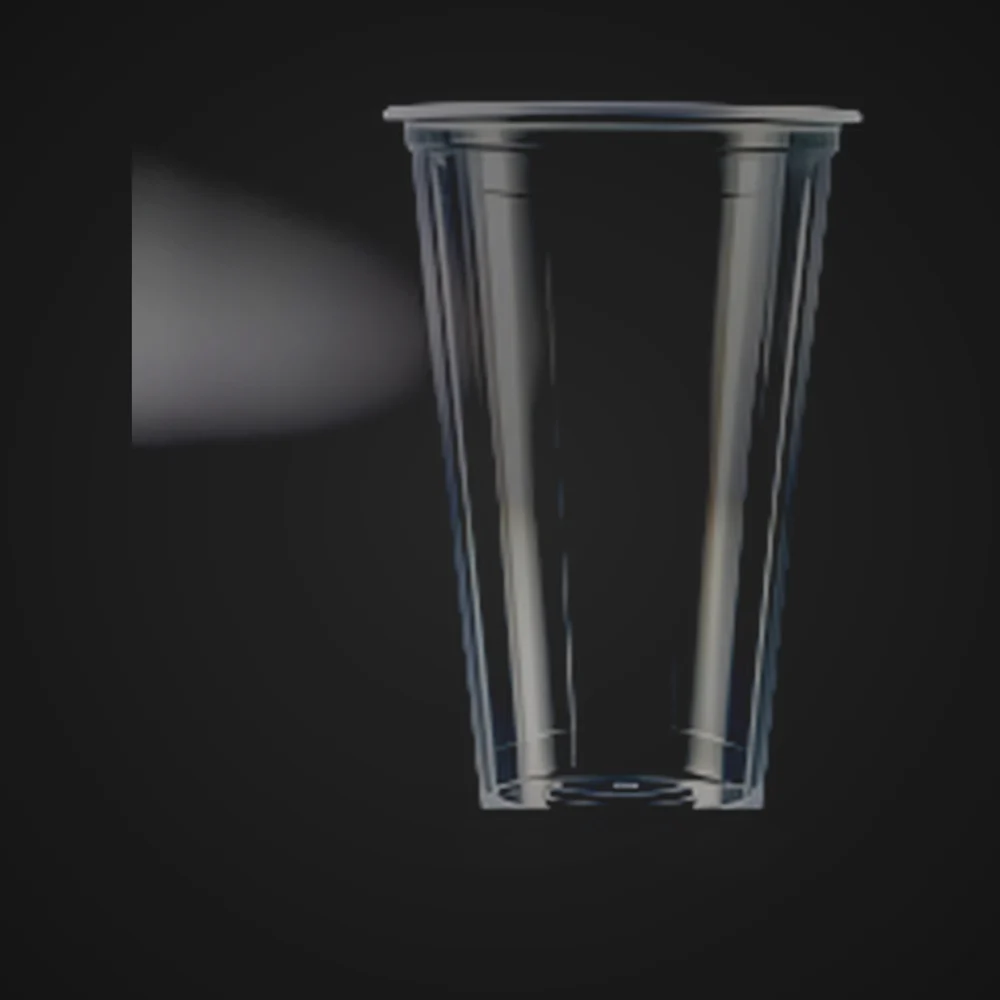 PP 90 mm cup PP-CU90-500-5